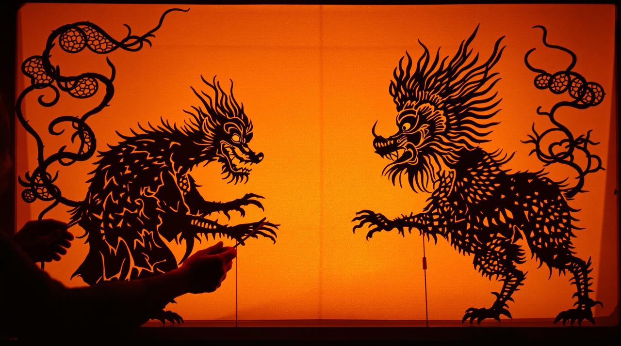 非遗传承：千年皮影戏的新生 - 文化视频封面